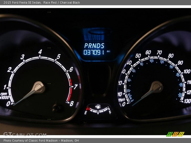  2015 Fiesta SE Sedan SE Sedan Gauges