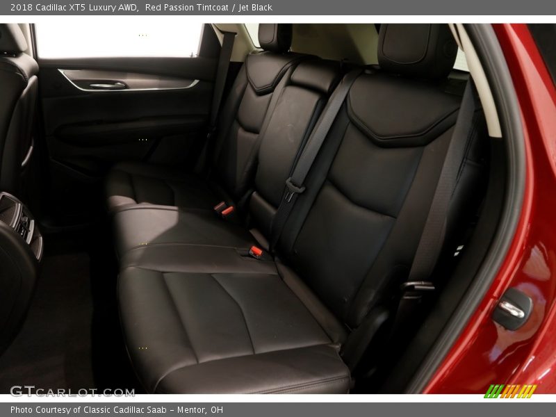 Red Passion Tintcoat / Jet Black 2018 Cadillac XT5 Luxury AWD