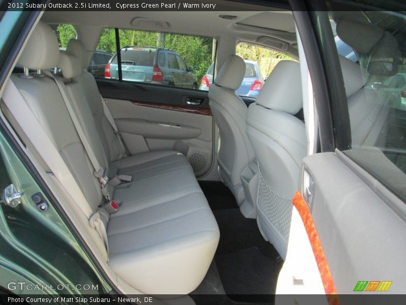 Cypress Green Pearl / Warm Ivory 2012 Subaru Outback 2.5i Limited
