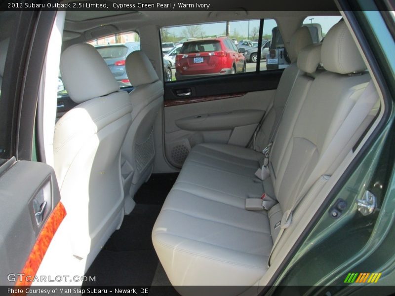 Cypress Green Pearl / Warm Ivory 2012 Subaru Outback 2.5i Limited