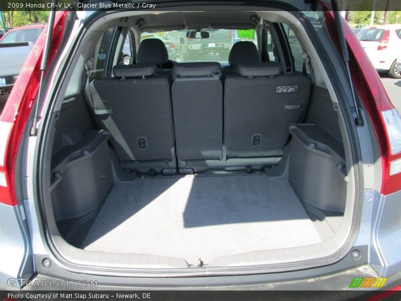 Glacier Blue Metallic / Gray 2009 Honda CR-V LX