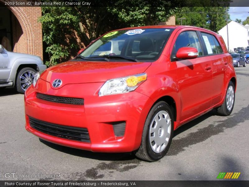 Barcelona Red / Charcoal Gray 2009 Scion xD