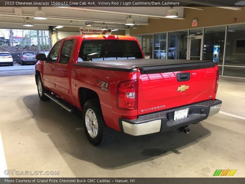 Victory Red / Light Cashmere/Dark Cashmere 2013 Chevrolet Silverado 1500 LTZ Crew Cab 4x4