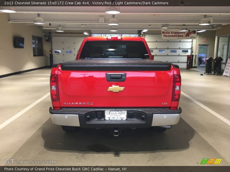 Victory Red / Light Cashmere/Dark Cashmere 2013 Chevrolet Silverado 1500 LTZ Crew Cab 4x4