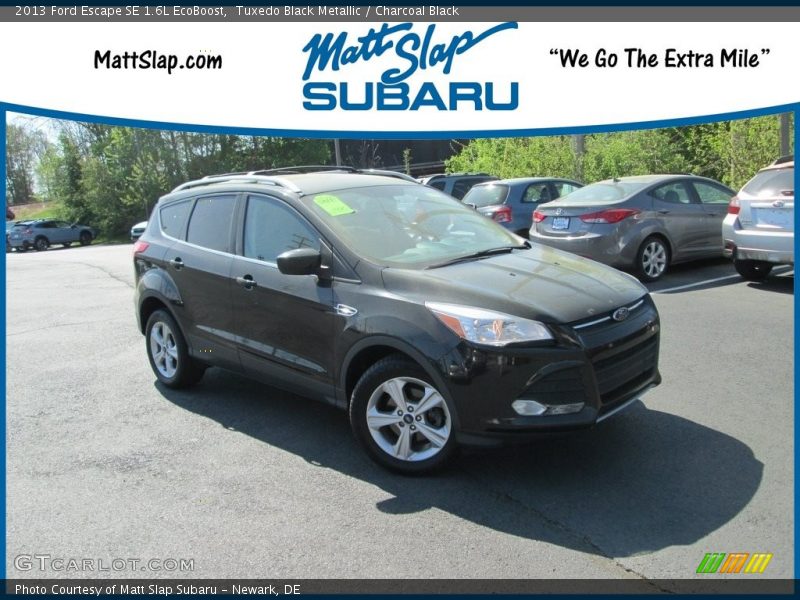 Tuxedo Black Metallic / Charcoal Black 2013 Ford Escape SE 1.6L EcoBoost
