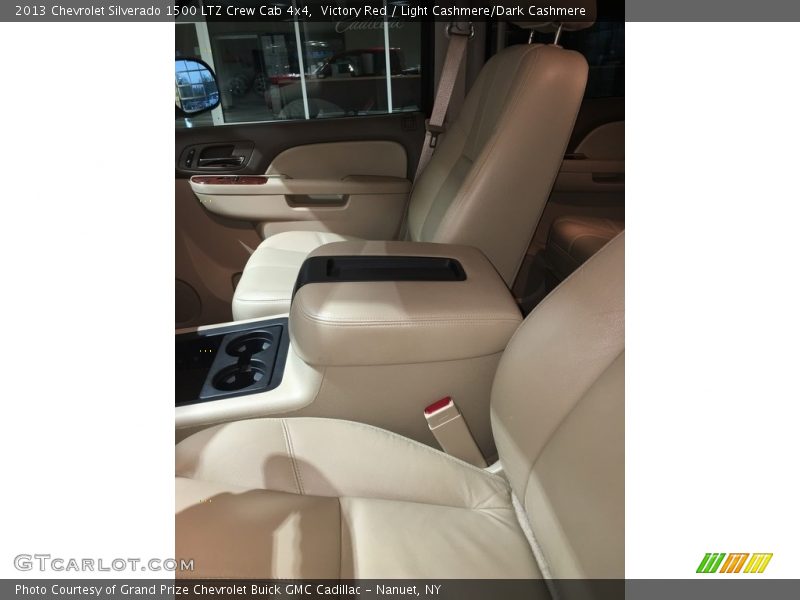 Victory Red / Light Cashmere/Dark Cashmere 2013 Chevrolet Silverado 1500 LTZ Crew Cab 4x4