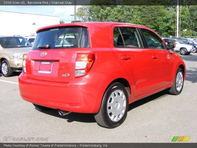 Barcelona Red / Charcoal Gray 2009 Scion xD