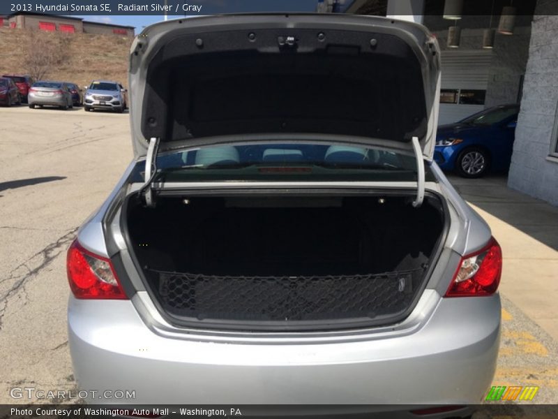 Radiant Silver / Gray 2013 Hyundai Sonata SE