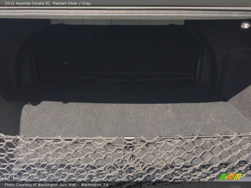 Radiant Silver / Gray 2013 Hyundai Sonata SE