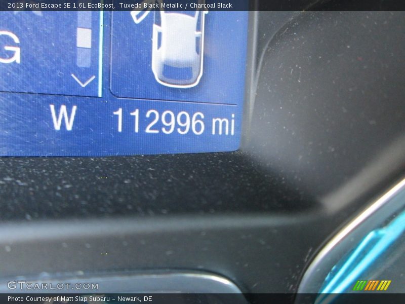 Tuxedo Black Metallic / Charcoal Black 2013 Ford Escape SE 1.6L EcoBoost