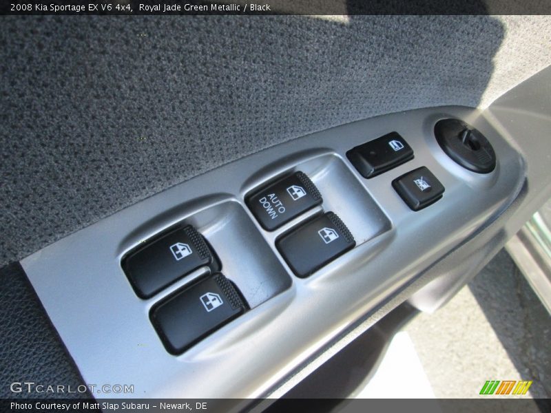 Royal Jade Green Metallic / Black 2008 Kia Sportage EX V6 4x4