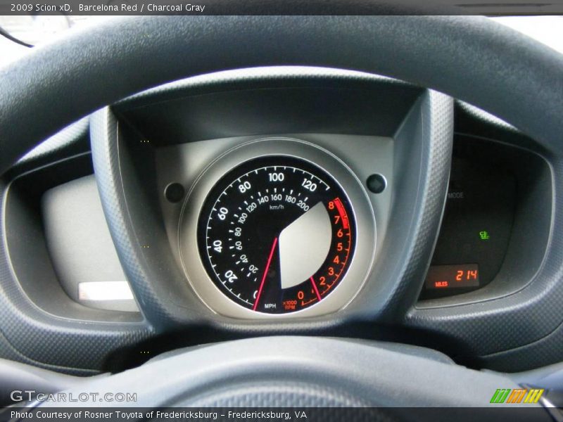 Barcelona Red / Charcoal Gray 2009 Scion xD