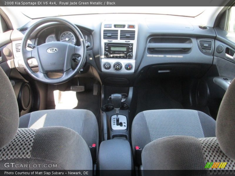 Royal Jade Green Metallic / Black 2008 Kia Sportage EX V6 4x4