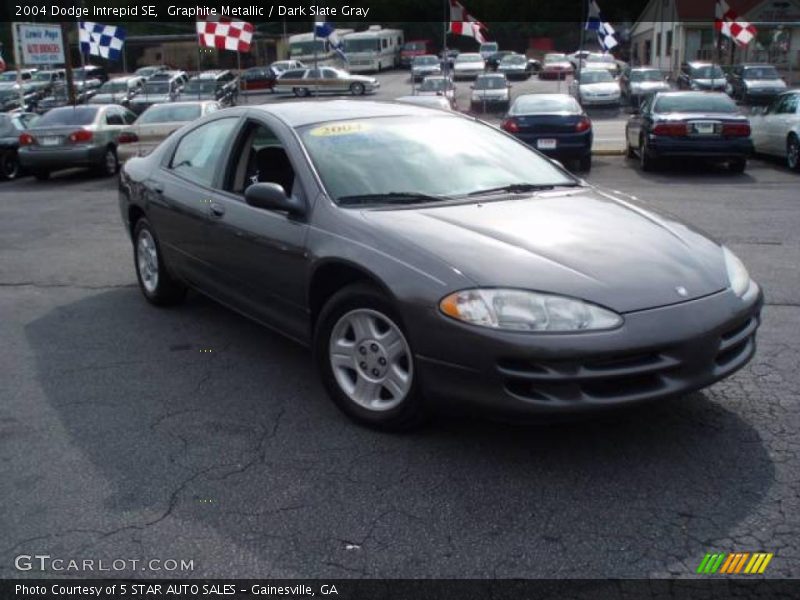 Graphite Metallic / Dark Slate Gray 2004 Dodge Intrepid SE