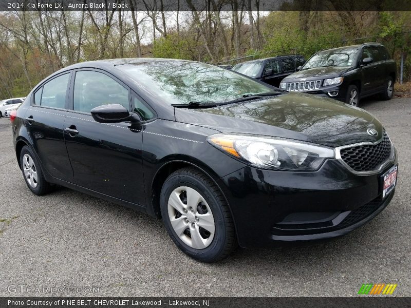 Aurora Black / Black 2014 Kia Forte LX