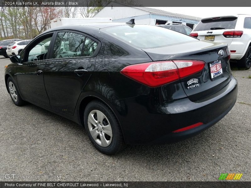 Aurora Black / Black 2014 Kia Forte LX