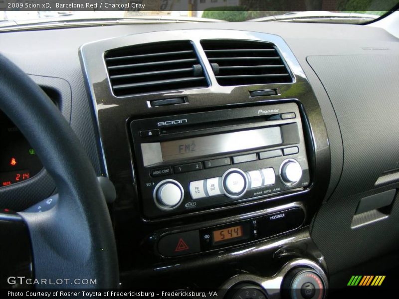 Barcelona Red / Charcoal Gray 2009 Scion xD