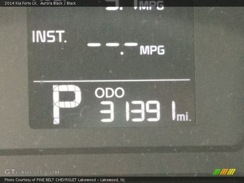 Aurora Black / Black 2014 Kia Forte LX