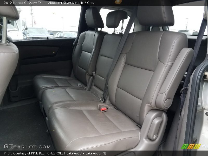 Alabaster Silver Metallic / Gray 2012 Honda Odyssey EX-L