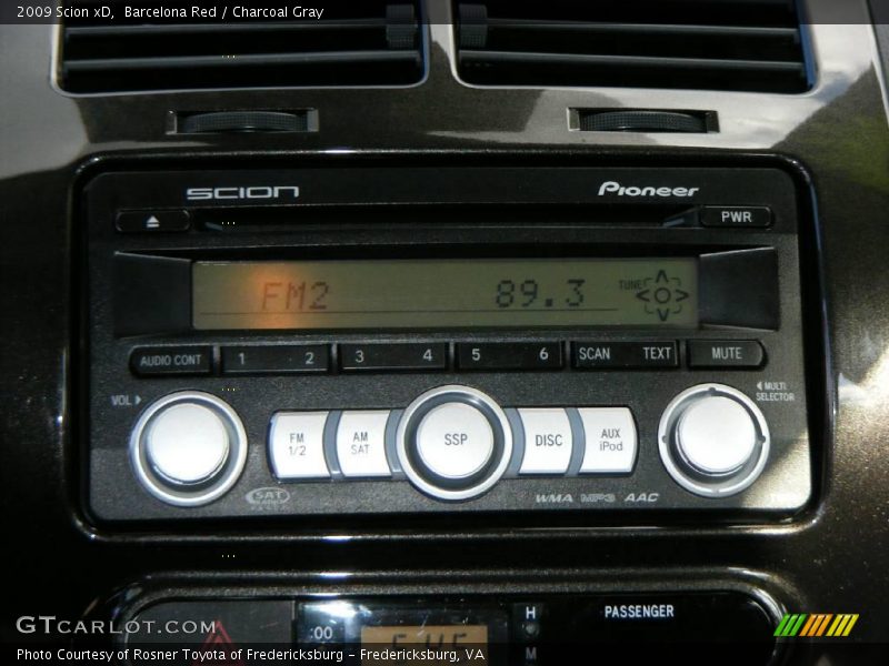 Barcelona Red / Charcoal Gray 2009 Scion xD