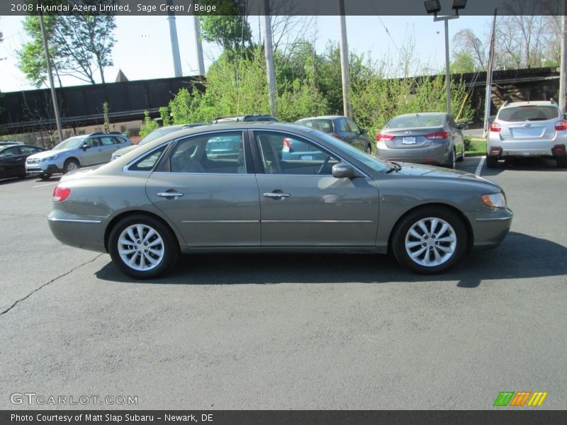 Sage Green / Beige 2008 Hyundai Azera Limited