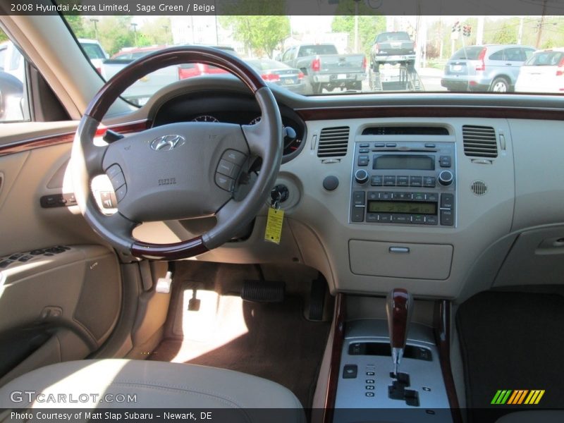 Sage Green / Beige 2008 Hyundai Azera Limited