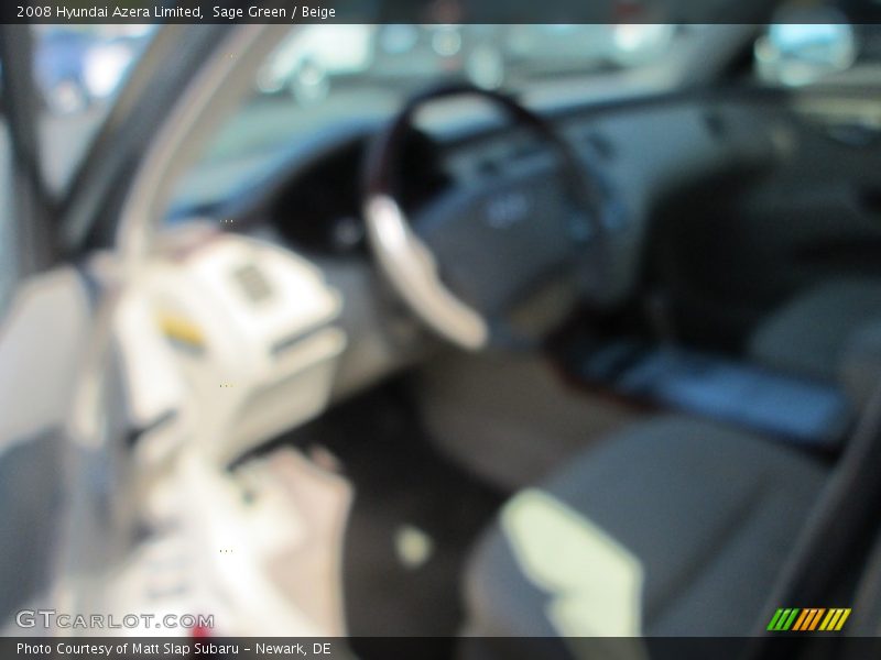 Sage Green / Beige 2008 Hyundai Azera Limited