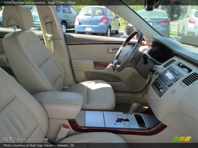 Sage Green / Beige 2008 Hyundai Azera Limited