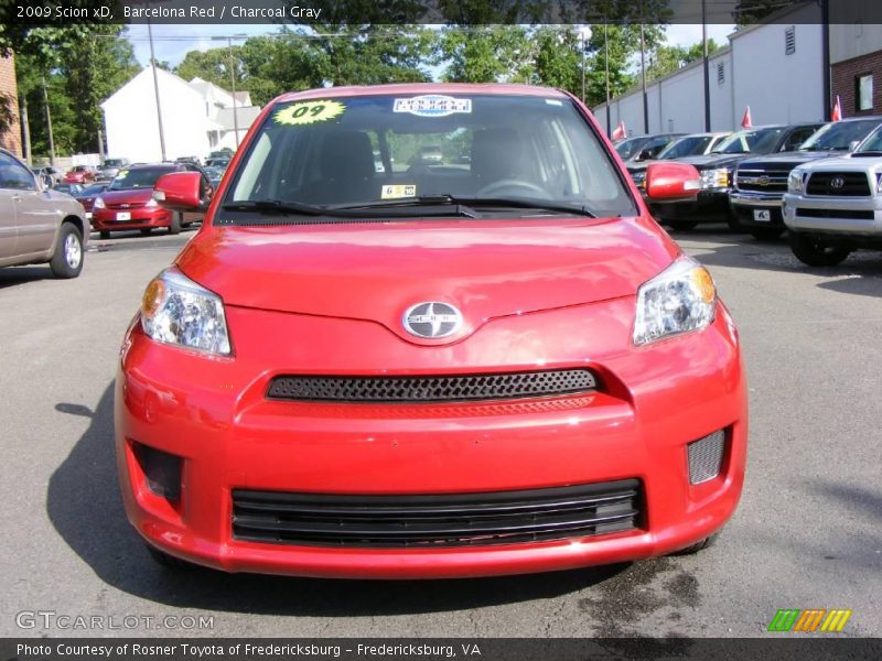 Barcelona Red / Charcoal Gray 2009 Scion xD