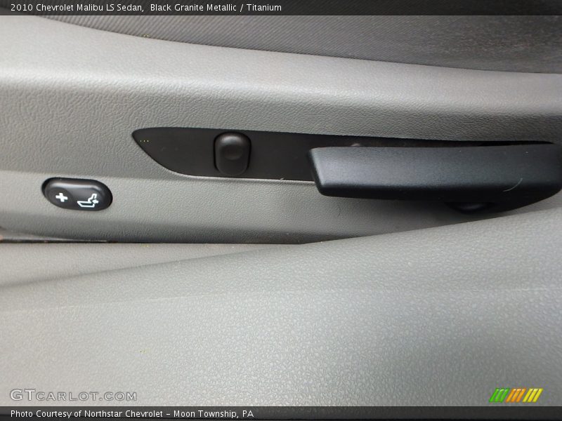 Black Granite Metallic / Titanium 2010 Chevrolet Malibu LS Sedan