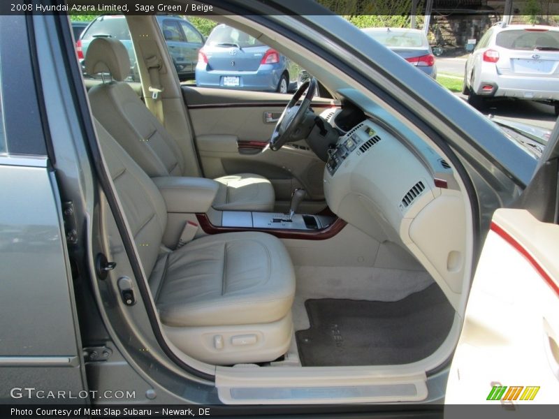 Sage Green / Beige 2008 Hyundai Azera Limited