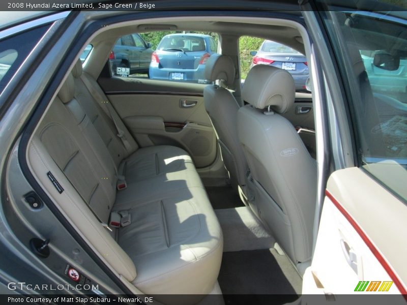 Sage Green / Beige 2008 Hyundai Azera Limited