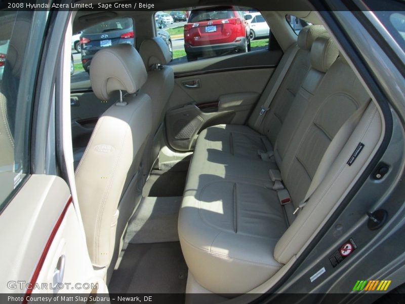 Sage Green / Beige 2008 Hyundai Azera Limited
