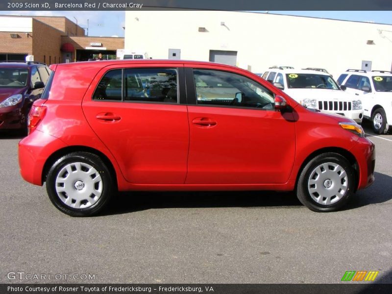 Barcelona Red / Charcoal Gray 2009 Scion xD