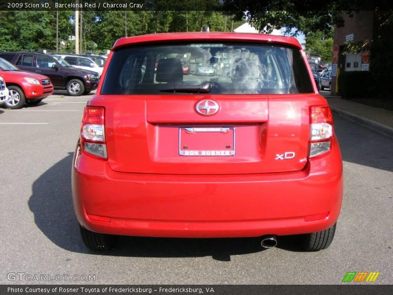 Barcelona Red / Charcoal Gray 2009 Scion xD