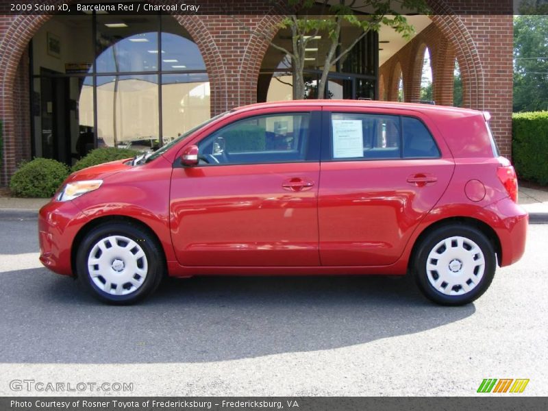 Barcelona Red / Charcoal Gray 2009 Scion xD