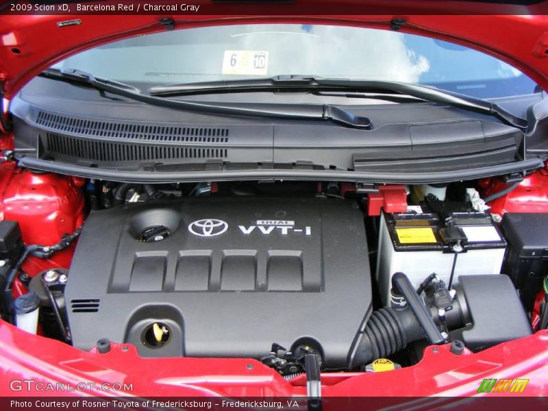 Barcelona Red / Charcoal Gray 2009 Scion xD