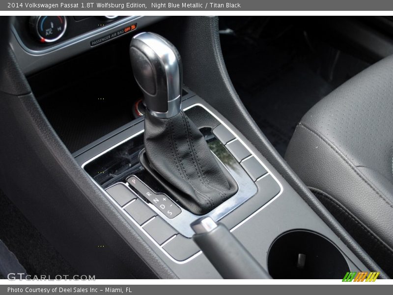 Night Blue Metallic / Titan Black 2014 Volkswagen Passat 1.8T Wolfsburg Edition