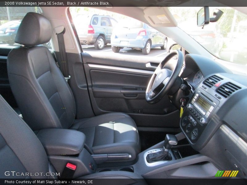 Black / Anthracite Black 2008 Volkswagen Jetta SE Sedan