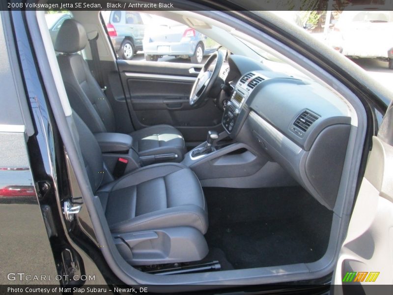 Black / Anthracite Black 2008 Volkswagen Jetta SE Sedan