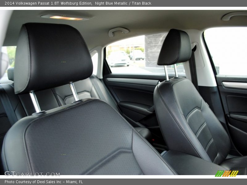 Night Blue Metallic / Titan Black 2014 Volkswagen Passat 1.8T Wolfsburg Edition