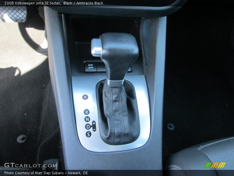 Black / Anthracite Black 2008 Volkswagen Jetta SE Sedan