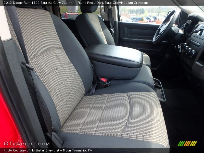 Flame Red / Dark Slate Gray/Medium Graystone 2012 Dodge Ram 1500 Express Crew Cab 4x4