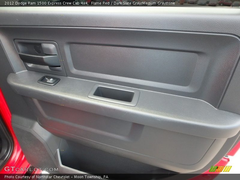 Flame Red / Dark Slate Gray/Medium Graystone 2012 Dodge Ram 1500 Express Crew Cab 4x4