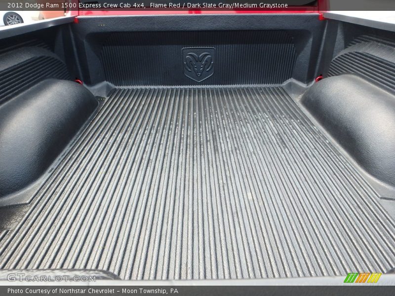 Flame Red / Dark Slate Gray/Medium Graystone 2012 Dodge Ram 1500 Express Crew Cab 4x4