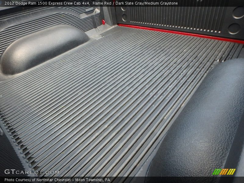 Flame Red / Dark Slate Gray/Medium Graystone 2012 Dodge Ram 1500 Express Crew Cab 4x4