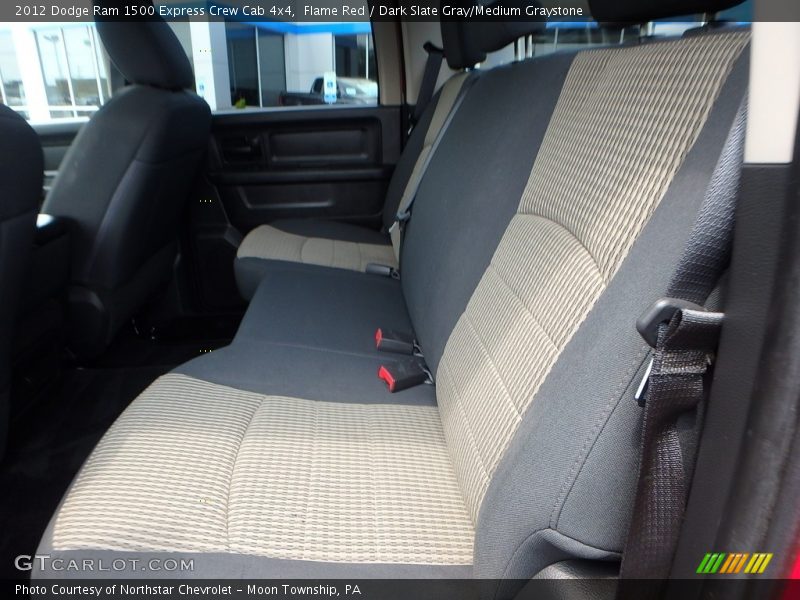 Flame Red / Dark Slate Gray/Medium Graystone 2012 Dodge Ram 1500 Express Crew Cab 4x4