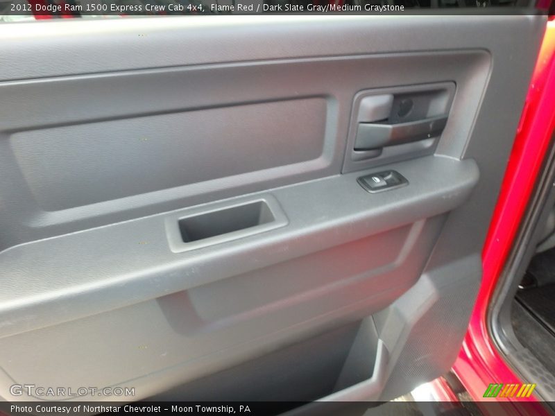 Flame Red / Dark Slate Gray/Medium Graystone 2012 Dodge Ram 1500 Express Crew Cab 4x4