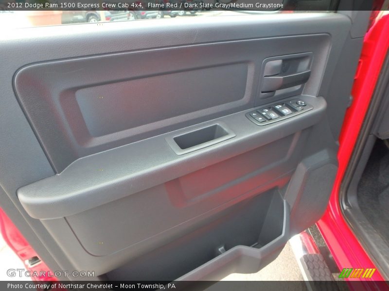 Flame Red / Dark Slate Gray/Medium Graystone 2012 Dodge Ram 1500 Express Crew Cab 4x4