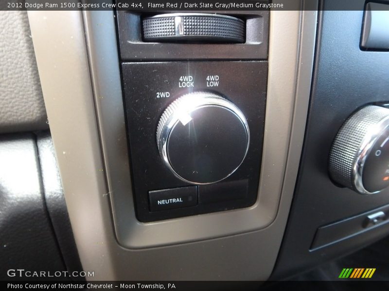 Flame Red / Dark Slate Gray/Medium Graystone 2012 Dodge Ram 1500 Express Crew Cab 4x4